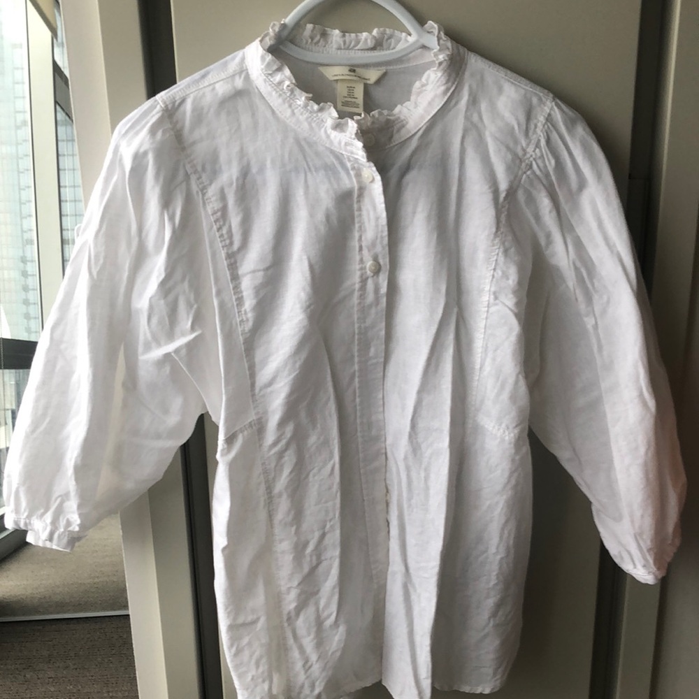 H&M White Button Down Shirt